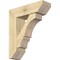 Ekena Millwork Balboa Slat Rough Sawn Bracket w/ Offset Brace, Douglas Fir, 8"W x 26"D x 30"H BKT0806X26X30BOA06RDF - alternate 1